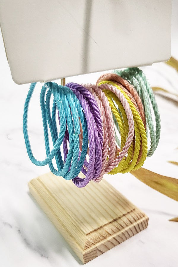 $6 Hair Tie Set- Pastel