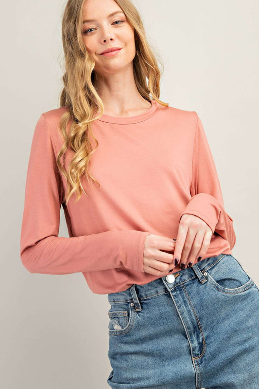 Rose Long Sleeve Bodysuit