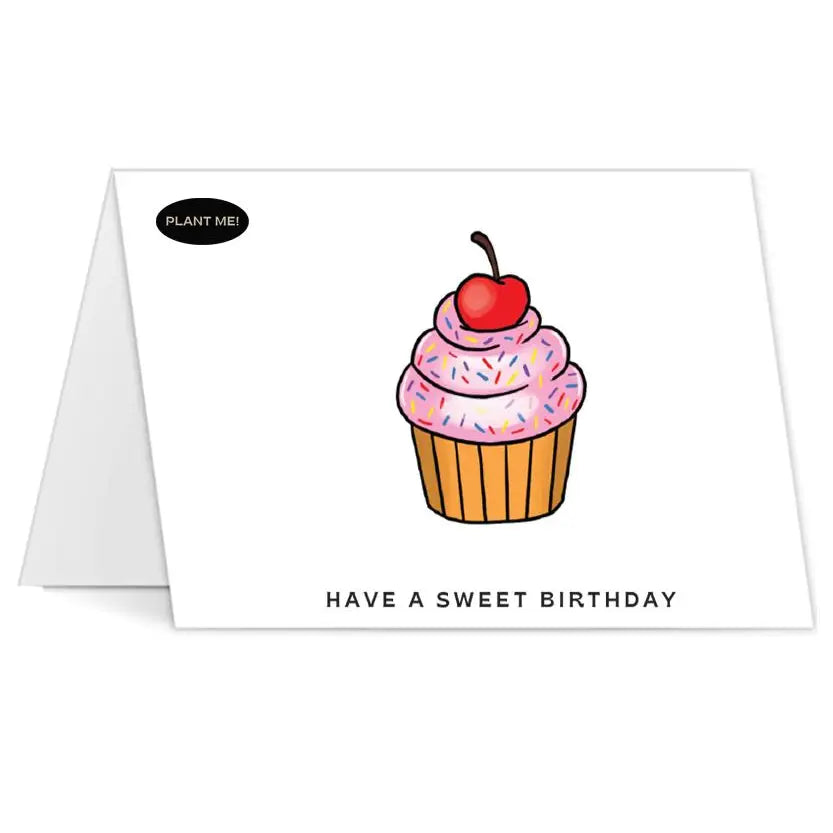 Have A Sweet Birthday Plantable Greeting Card