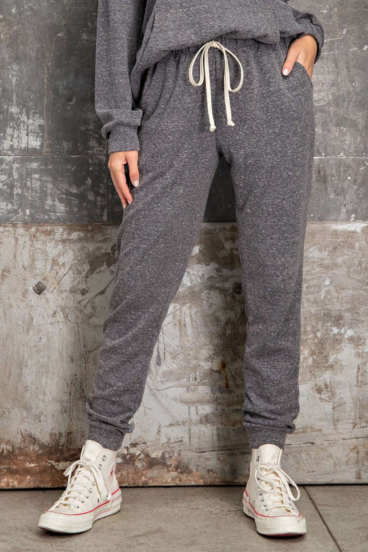 Heather Charcoal Joggers