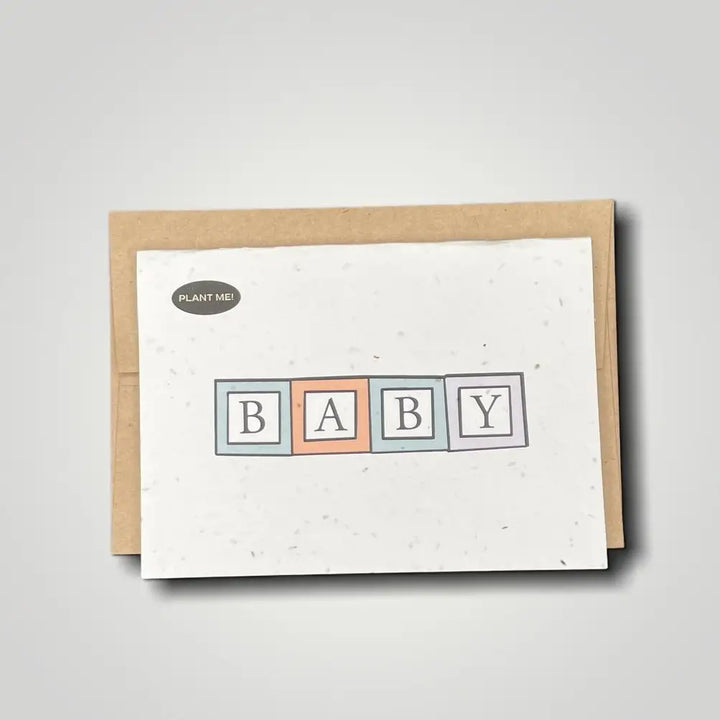 Baby Plantable Greeting Card
