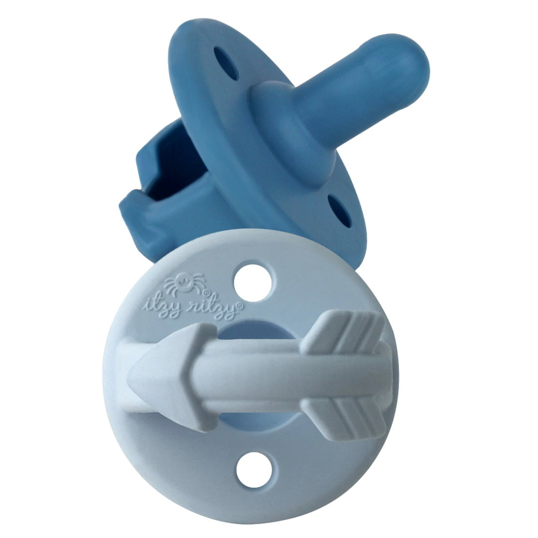 Sweetie Soother™ Pacifier Sets (2-pack) Blue Arrows