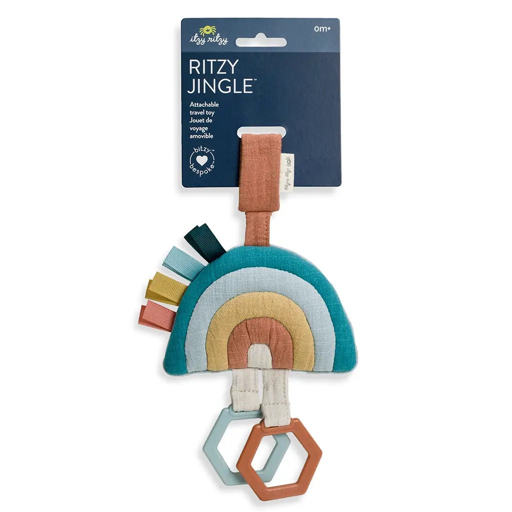 Itzy Ritzy Jingle™ Rainbow Attachable Travel Toy
