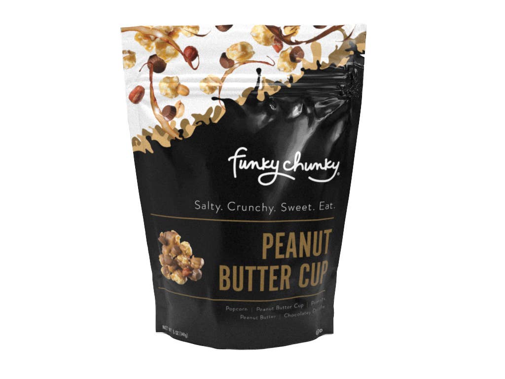 Peanut Butter Cup 5oz Bags | Chocolate Popcorn