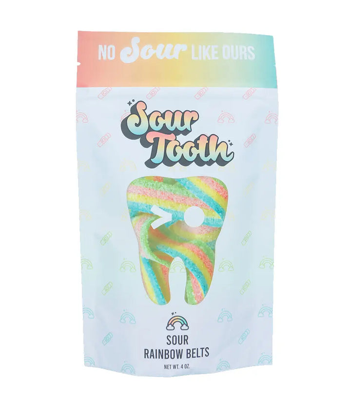 Sour Rainbow Belts- Sour Tooth