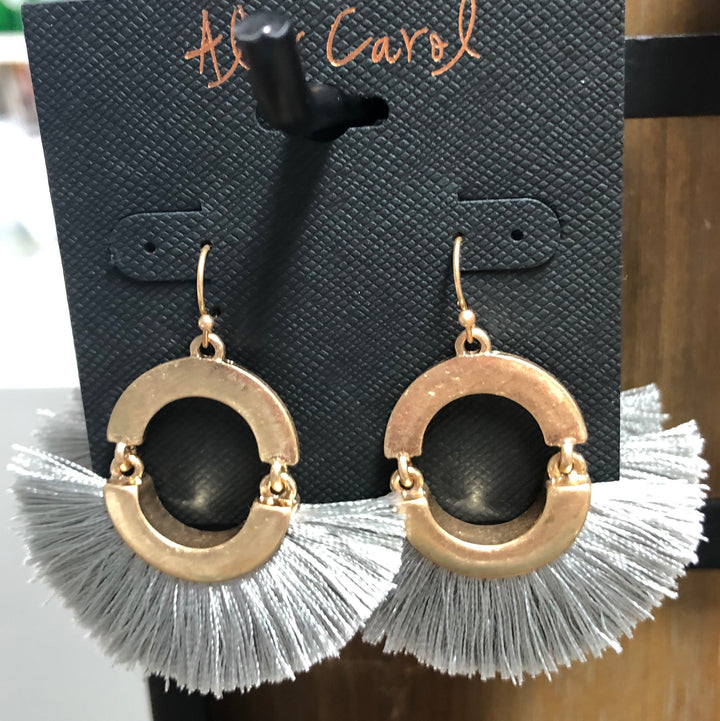 Alex Carol Fan Earrings