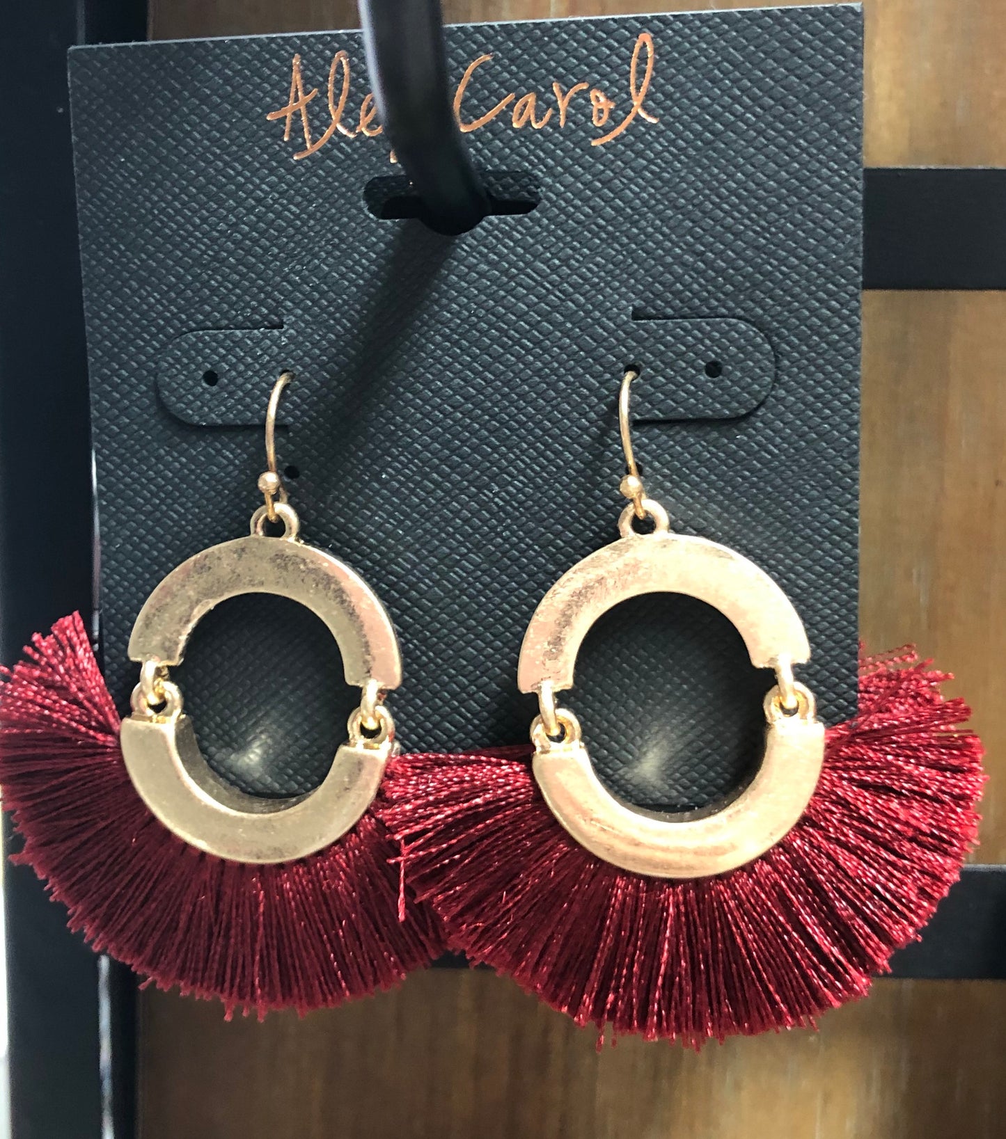Alex Carol Fan Earrings