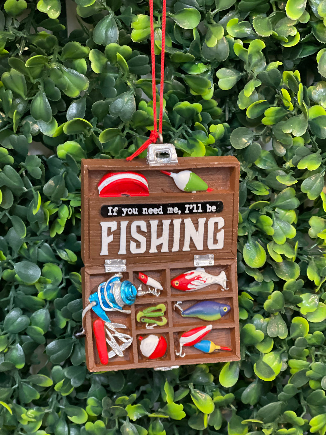 Fishing Tackle Box Ornament