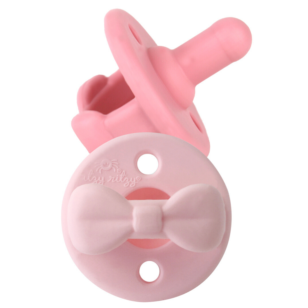 Sweetie Soother™ Pacifier Sets (2-pack) Pink Bows