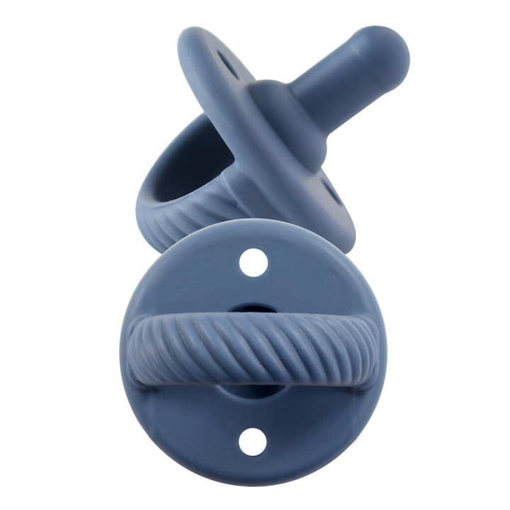 Sweetie Soother™ Pacifier Sets (2-pack) Nautical Navy Cables