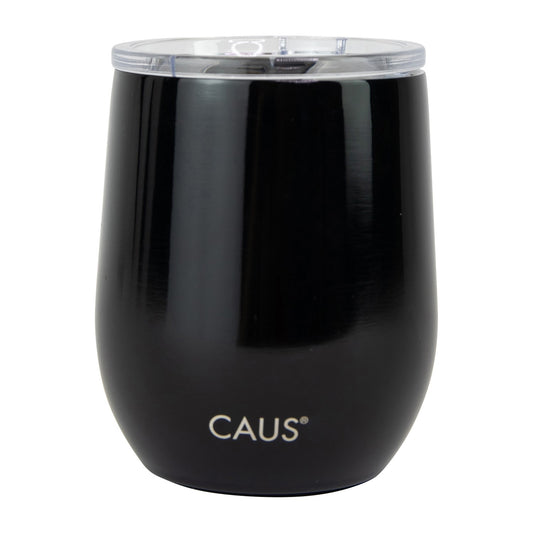 Caus Stainless Steel Drink Tumbler Black